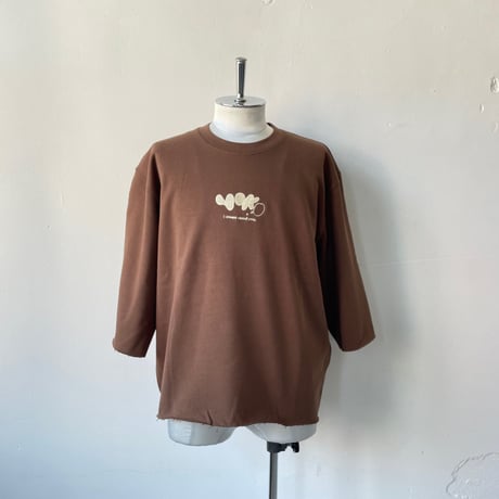 TODAY edition "YOKO" Cut Off Sweat - 24-1ST-01 / トゥデイ エディション ヨーコ カットオフ スウェット
