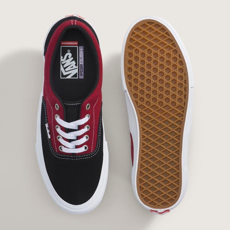 Vans Skate ERA - Black/DarkRed- ヴァンズ(バンズ) スケート エラ ブラック/ダークレッド