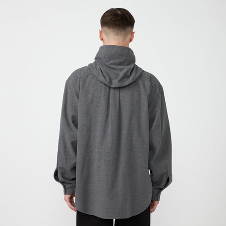 THE NORTH FACE Purple Label Flannel Mountain Hooded Shirt / N25FG048 / パープル ネルフーデッドシャツ【2025FW】