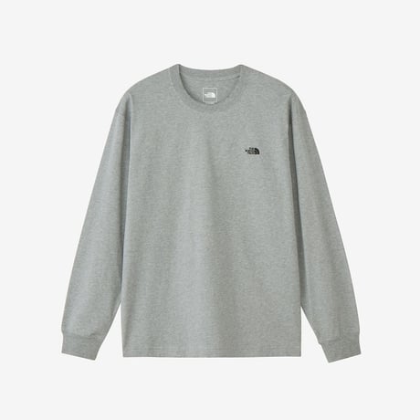 THE NORTH FACE ロングスリーブ フラッシュドライ ヌプシコットンティー（メンズ）｜NT32535 / ザノースフェイス　ヌプシ　刺繍ロゴ 長袖Tシャツ