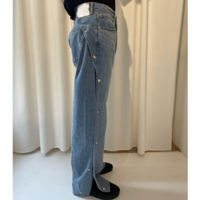 OLD PARK DOT JEANS - BLUE - sizeM / OPJ-10 / オー