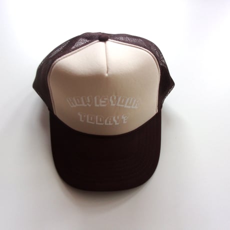 TODAY edition TODAY ALPHABET #05 Tracker Mesh Cap - 24-3RD-24 / トゥデイ アルファベット#05 メッシュ キャップ［24-3RD］