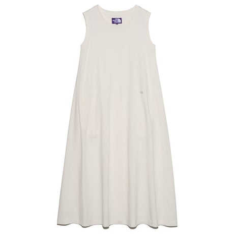 THE NORTH FACE Purple Label Cotton Jersey Sleeveless Flared Dress / N25SF060 /ノースリーブロングドレス【women's】