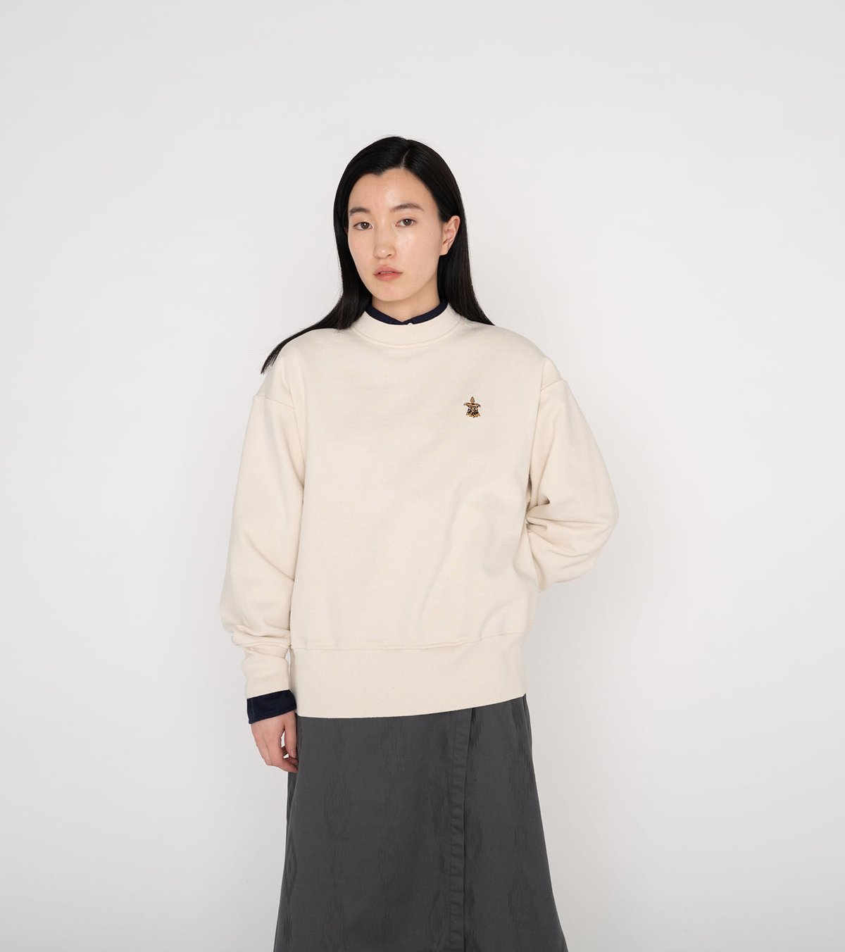THE NORTH FACE PURPLE LABEL FFFES 13oz Mockneck THE NORTH FACE PURPLE LABEL FFFES 13oz Mockneck