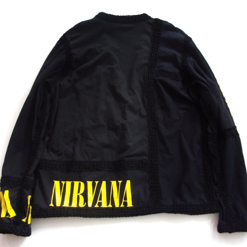 OLD PARK CROCHET CARDDIGAN - sizeM / OP-505 / オ