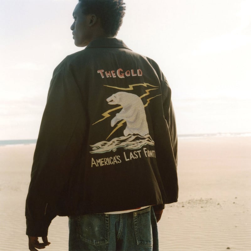 GOLD ALASKA JACKET AGED MODEL / GL15672 / ゴールド( GOLD ALASKA JACKET AGED MODEL / GL15672 / ゴールド(