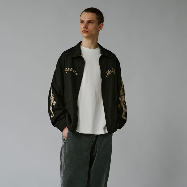 GOLD SKULL JACKET AGED MODEL / GL15727 / ゴールド(東