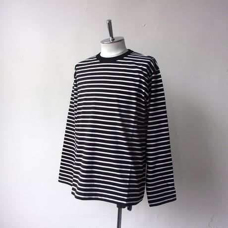 Charpentier de Vaisseau / シャルパンティエ・ドゥ・ヴェッソ | 50/2 L/S T-Shirt | コットンボーダーロングTシャツ｜Jonah  ヨナ |