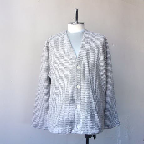 CURLY&co. 3D WAFFLE CARDIGAN / 251-230313 / カーリー 3d ワッフルカーディガン【2025SS】
