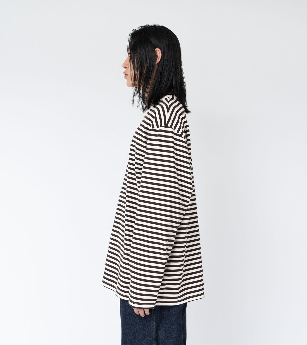 nanamica / ナナミカ COOLMAX Stripe Jersey L/S Tee / nanamica / ナナミカ COOLMAX Stripe Jersey L/S Tee /