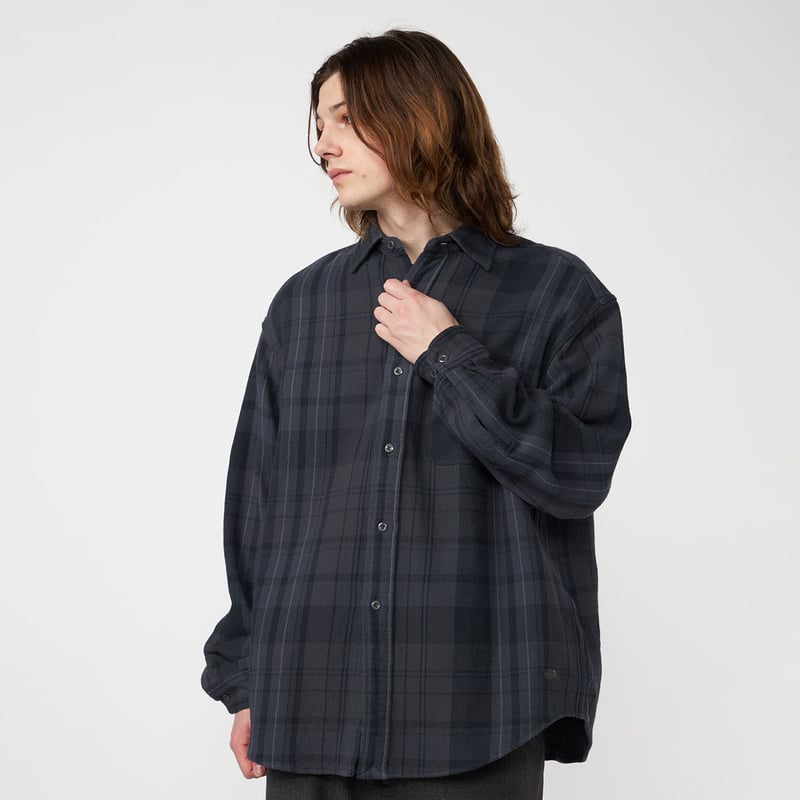 THE NORTH FACE Purple Label Flannel Plaid Field