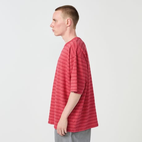 THE NORTH FACE Purple Label Garment Dyed Jacquard Field Tee / N26ST039 /パープルレーベル  ボーダーT 【2026ＨS】