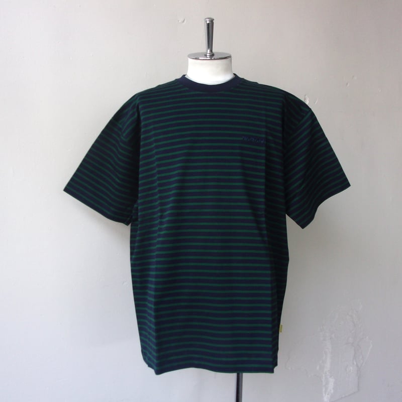 美品 WAKE FARAH Striped S/S T-shirt Tシャツ M FARAH / Multi Striped S/S Tee (Black) | twelve