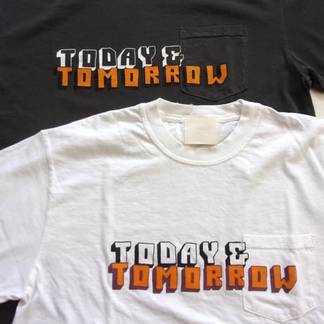 TODAY edition TODAY ALPHABET #03 SS Tee - 24-3RD-19 / トゥデイエディション トゥデイアルファベット#03