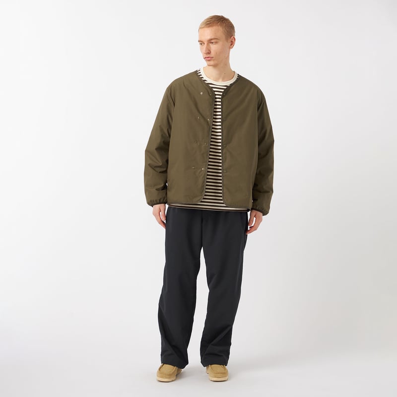 nanamica ナナミカ インサレーション カーディガン ナイロン カーキ S nanamica ナナミカ インサレーション カーディガン ナイロン カーキ S