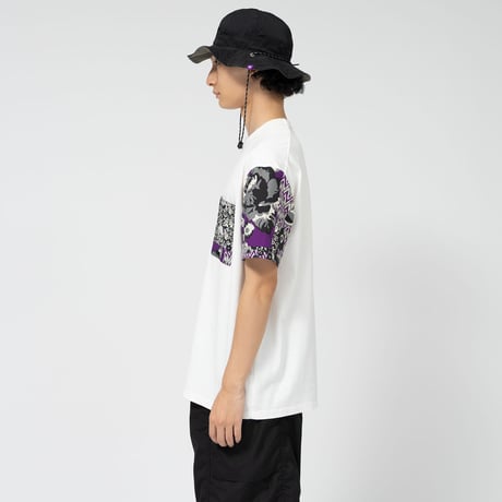 THE NORTH FACE PURPLE LABEL Flower Printed Field Tee / N25SH071 /パープルレーベル　フラワープリントTシャツ