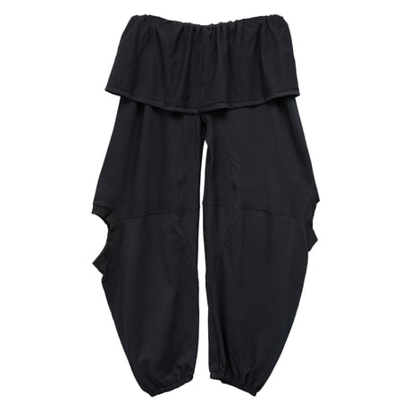 OLD PARK TEE PANTS - BLACK  / OPT-12 / オールド パーク Tee パンツ - ブラック