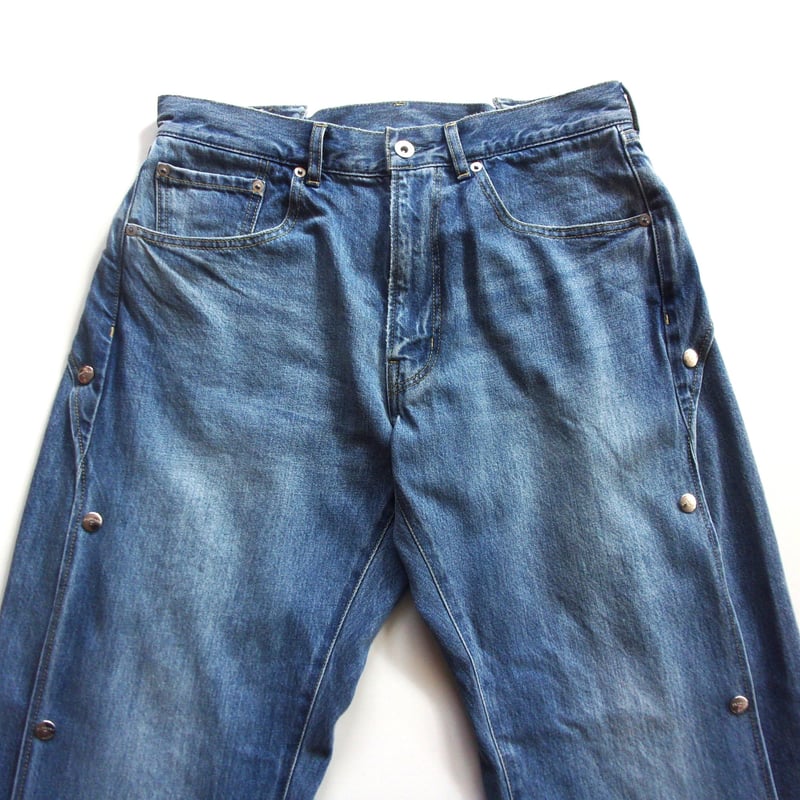 OLD PARK DOT JEANS - BLUE - sizeM / OPJ-10 / オー