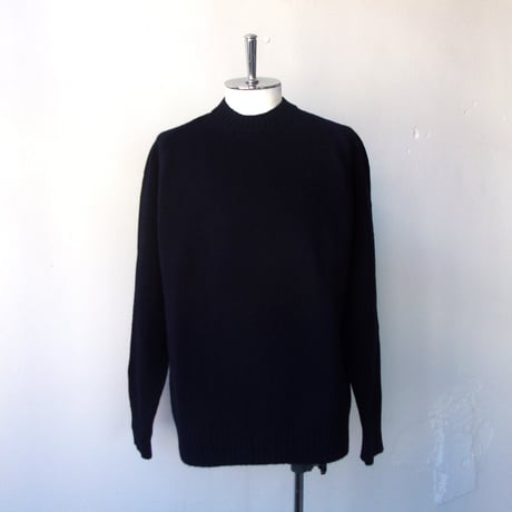 Charpentier de Vaisseau Crew Neck Knit |  シャルパンティエドゥヴェッソ シェットランドウール クルーネック セーター
