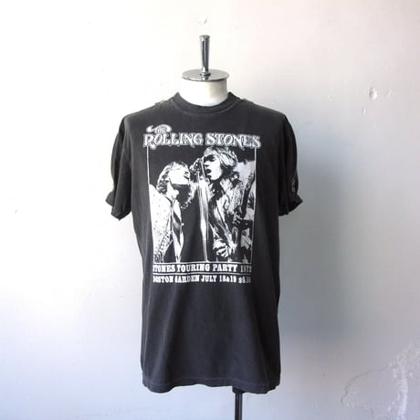 OLD PARK Zip Shoulder Tee #Vintage / OPT-17 / OLDPARK オールドパーク ジップショルダー Tシャツ RollingStones