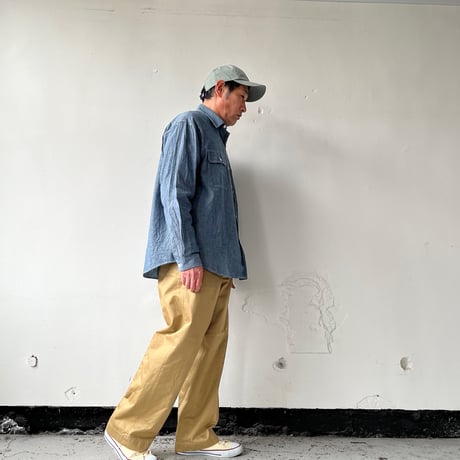 orSlow VINTAGE FIT ARMY TROUSERS (UNISEX) 03-V5361-41-/ オアスロウ ヴィンテージフィット アーミートラウザー /ワイドストレートチノ