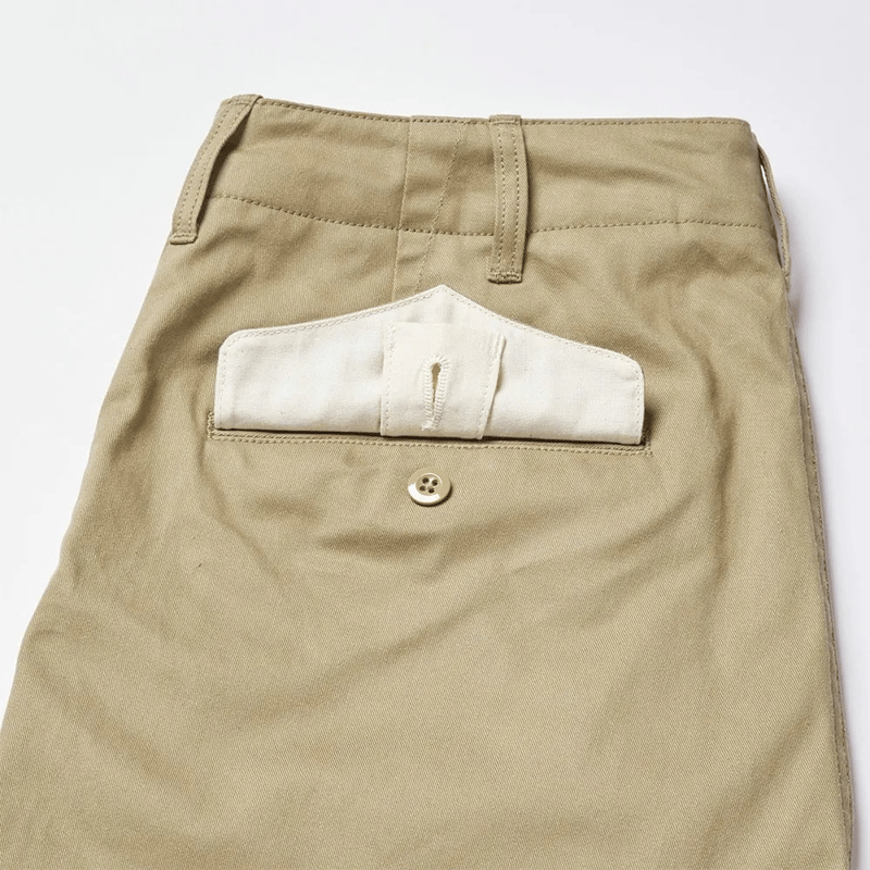 A Vontade Classic Chino Trousersセルビッジチノ A Vontade Classic Chino Trousersセルビッジチノ A VONTADE 