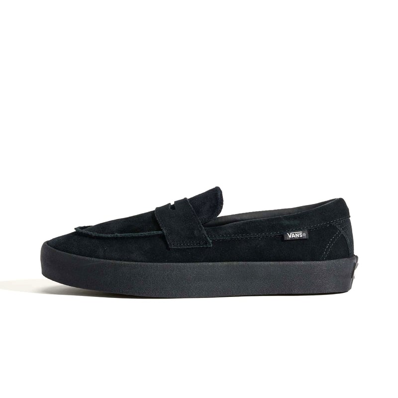 Vans Skate Loafer - Suede - Black/Black - バンズ ス