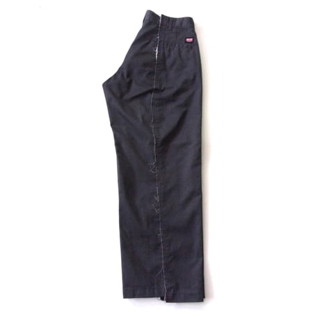 OLD PARK BAGGY WORK PANTS - CHARCOAL -M  / OPRK-01 / OLDPARK オールド パーク バギー パンツ　チャコール -M