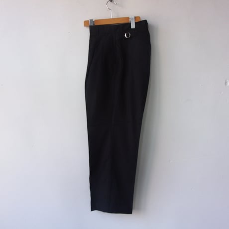 FARAH Two Tuck Side Adjustable Pants / FR401-M4004 / ファーラー 2タック サイド アジャスタブルパンツ -強撚コットン
