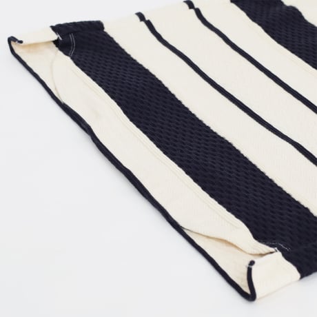 Curly&co CURLY/カーリー CABLE JACQUARD VEST -border- / 241-200212BD / ケーブルジャガード ベスト