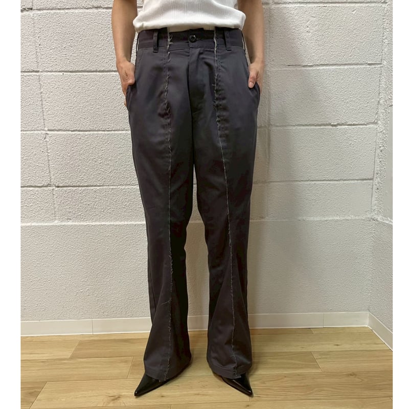 【お値下げ)ENOF cotton flared work pants 02 お値下げ)ENOF cotton flared work pants 02 PANTS｜ENOF(イナフ)公式通販