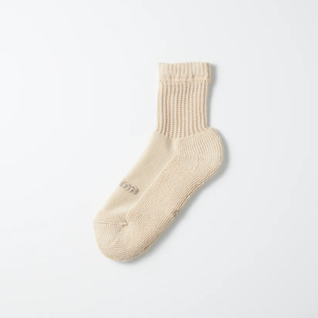 ROTOTO ORGANIC DAILY 3 PACK MINI CREW SOCKS / R1522-241 / オーガニック デイリー ３パック ミニクルーソックス