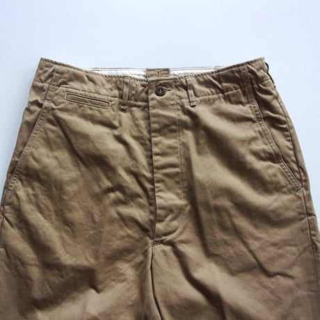 orSlow VINTAGE FIT ARMY TROUSERS (UNISEX) 03-V5361-41-/ オアスロウ ヴィンテージフィット アーミートラウザー /ワイドストレートチノ