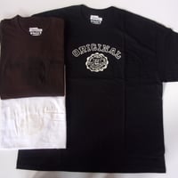 ORIGINAL Charcoal（オリジナル チャコール）OC WP College Print T / ダブルポケット カレッジプリント Tシャツ