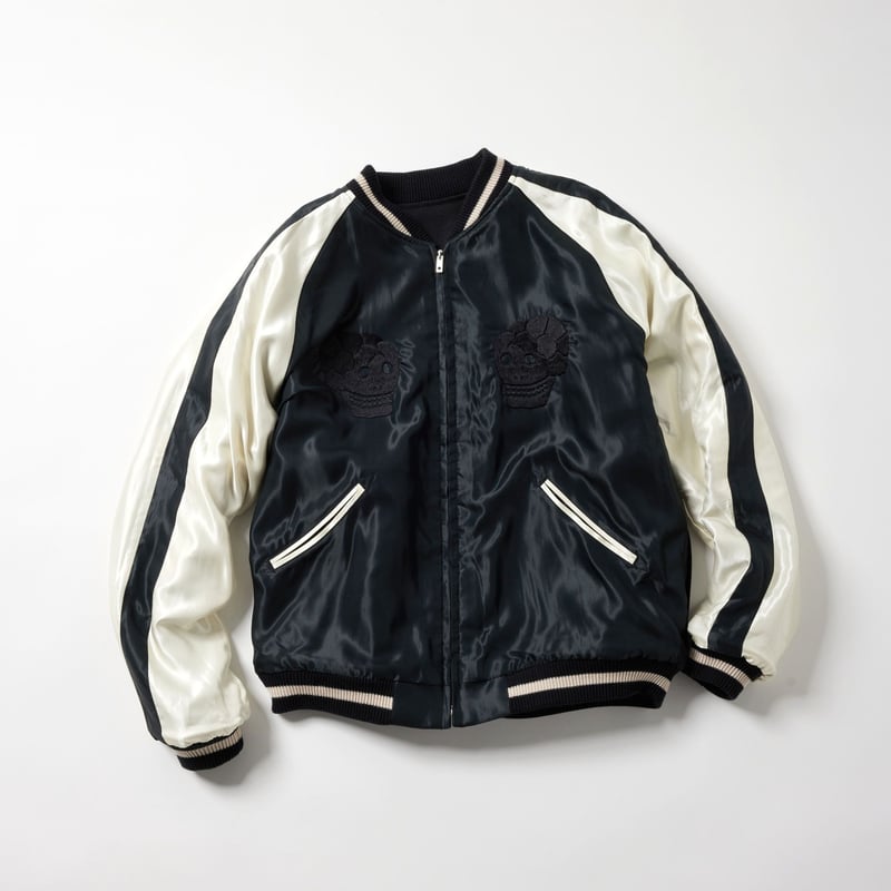 Gold スカジャンWOOL MELTON SOUVENIR JACKET GOLD-WOOL MELTON SOUVENIR JACKET (BLK) 10/12 (Sat) launch.