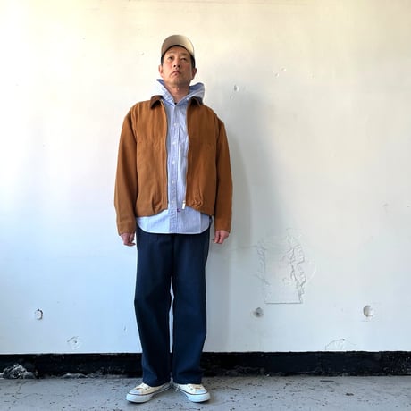 FARAH Short Zip Up Work Jacket / FR0501-M1001 / ファーラー　ショート ジップアップジャケット 【2025SS】