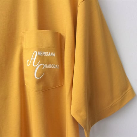 ORIGINAL Charcoal（オリジナル チャコール）× Americana（アメリカーナ）Print S/S / チャコールｘアメリカーナ　ロゴTシャツ