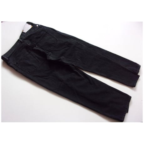 OLD PARK CROSS JEANS - BLACK - sizeM / OPJ-06 / OLDPARK オールド パーク クロス ジーンズ - ブラック M