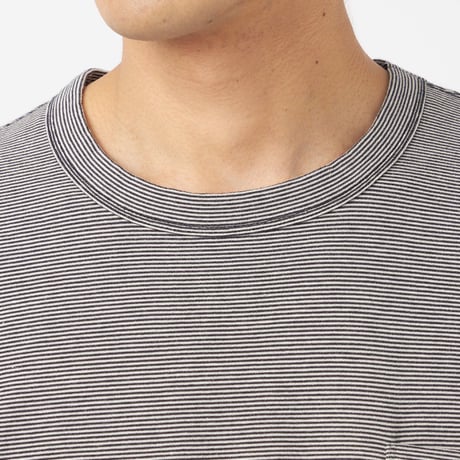 nanamica / ナナミカ Micro Stripe Pocket Tee / S25FH069 / ナナミカ マイクロストライプ ポケットTee 【2026SS】
