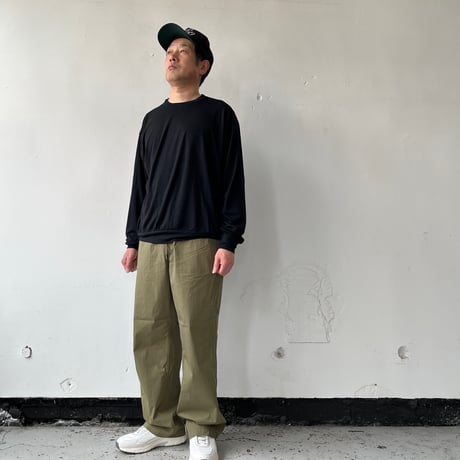 nanamica / ナナミカ Wool Crew Neck Sweater / S25SH100 /ナナミカ ウール クルーネック セーター