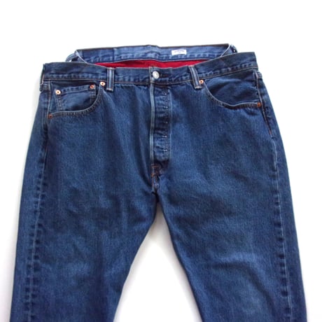 OLD PARK OFFSET JEANS - BLUE - sizeM / OP-511 / OLDPARK オールドパーク オフセットジーンズ ブルー Mサイズ