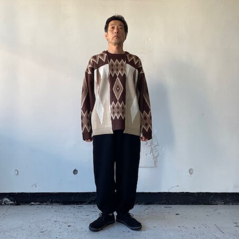 TOWNCRAFT WHITE LABEL/タウンクラフトホワイトレーベル】CREW NECK