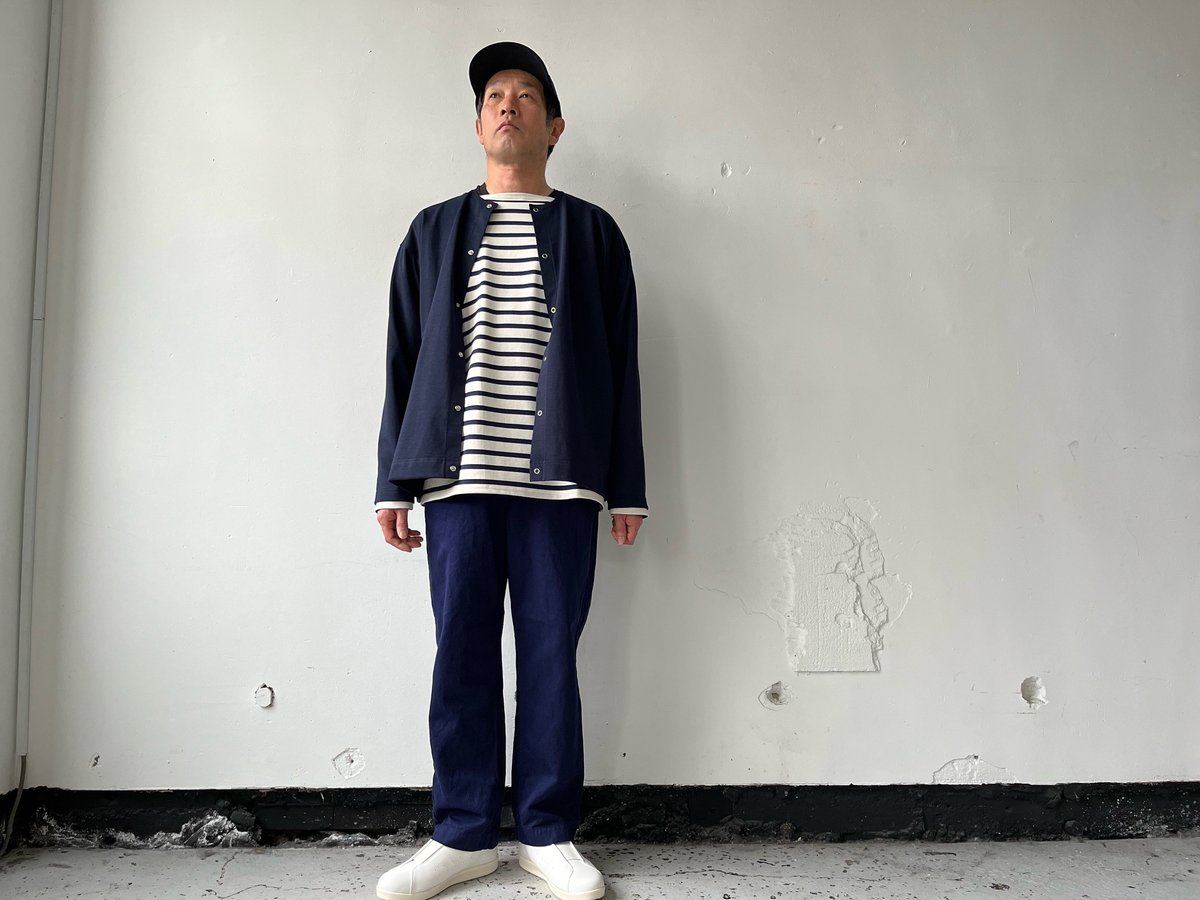 トップス Charpentier de Vaisseau | Charpentier de Vaisseau Trent Co/Ny Swing Top NAVY