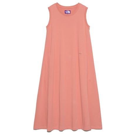 THE NORTH FACE Purple Label Cotton Jersey Sleeveless Flared Dress / N25SF060 /ノースリーブロングドレス【women's】