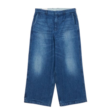 FARAH ファーラー ブリーチデニム 32/30 Three-tuck Wide Pants | FARAH(ファーラー) / パンツ デニム