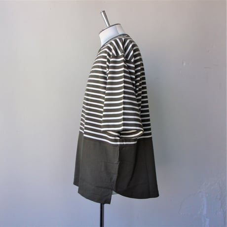CURLY&co CURLY（カーリー）PANEL BORDER STRIPE TEE / 233-04071 / パネルボーダー  TEE
