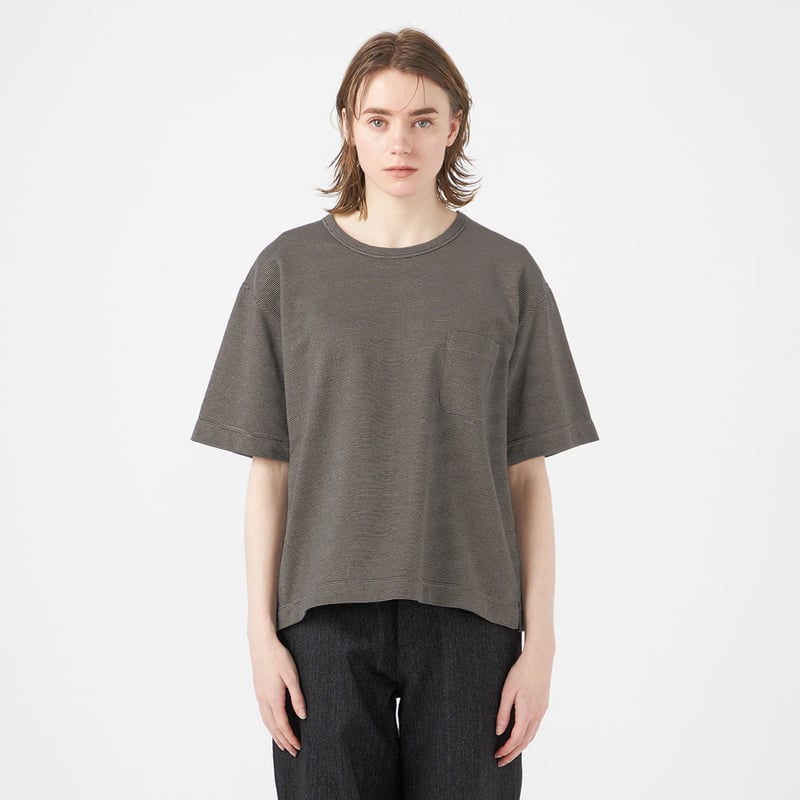 nanamica / ナナミカ Micro Stripe Pocket Tee / S25FH