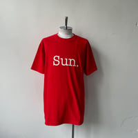 HAVE A NICE DREAM by TODAY edition SunDay SS Tee - H-11-15-17 /　曜日Tシャツ