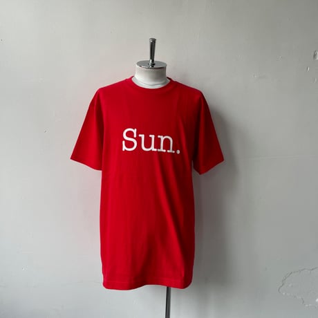 HAVE A NICE DREAM by TODAY edition SunDay SS Tee - H-11-15-17 /　曜日Tシャツ