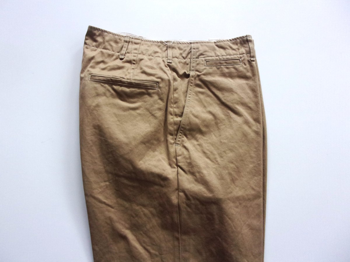 orSlow VINTAGE FIT ARMY TROUSERS (UNISEX) 03-V5